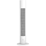 UTMACH Standventilator Turmventilator mit 9 Geschwindigkeiten, oszillierender Luftreinigungsventilator, intelligenter Kühlventilator, flügelloser Bodenventilator für Zuhause/Büro Stehender Ventilator