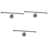 FRCOLOR 3 Stück Led-Spiegelscheinwerfer Led-Wandleuchte Für Badezimmer Make-Up-Spiegel Unter Schrankleuchten Kabellose Led-Spiegellampe Led-Schminktischleuchten Für Spiegel Lichter