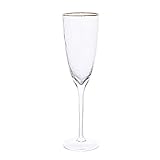 GAJUST Schöne Weinglas Kreativer Champagner Flöte Glass Home Personalisierte Whiskyglas Bier Weinklassiker Klarer Kristallgetränk 8,4 Unzen Glasbecher/Einfarbig/S