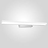 Infankey LED Spiegelleuchte, 50CM Spiegelleuchte Bad, 12W 1300LM 4000K 220V, Wasserdicht IP44, Badezimmer Lampe für Badzimmer und Wandbeleuchtung
