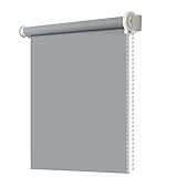 Verdunkelungsrollos für Fenster, Sichtschutz-Rollos mit wärmeisoliertem UV-Schutz-Gewebe, für Büro und Haus (Size : 140x240 cm/55x94.5 in)