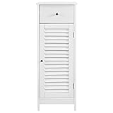 FBITE Badezimmerschrank Badschrank Standschrank Schrank Kommode 87x30x30cm
