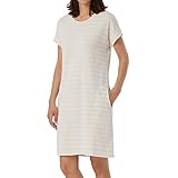 Schiesser Damen 1/4 Arm, 100cm Nachthemd, Natur-Mel, 36