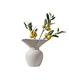 Vasen Modern Einfarbig Weiß Milchglasvase Getrocknete Blumen Ware Weiche Home Dekorationen Ornamente Kristall Glas Vasen