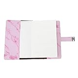 Breite Anwendung Praktischer Office-Planer Passwortsperre Notizbuch Sicher und zuverlässig Hohe Sicherheit für Schränke Schubladen(Pink-Marble Code Book)