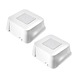 Cabilock 2 Stück Boxen Wand-Aufbewahrungsbox Für Badezimmer Wattestäbchenhalter Wand-Caddy Wattestäbchen-Spender Wattepad-Spender Papierhandtuchspender Wandmontierte