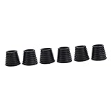 Yardwe 6 Stück Gummi-Schirmhalter Für Den Außenbereich Sombrillas para Terrasse Außentisch Für Den Außenbereich Silikon-Schirmlochring Sonnenschirmfuß Ständer Tischschirm