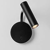 TONPOP 3W Aluminium-Wandlampen, moderne LED-Wandleuchte, Kipphebel-Wandlaterne, Nachttischlampen, Wandbeleuchtung, Arbeitszimmer, Wohnzimmer, Wandleuchte mit Schalter