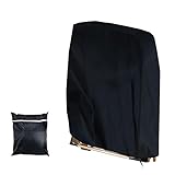 Beesuya Stuhlhusse, klappbar, stapelbar, für Gartenstuhl, aus Oxford-Stoff, 210D, faltbar, mit Aufbewahrungstasche für Liegestuhl