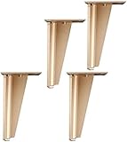 Verstellbare Stütze Möbel Möbelbeine Schrank Möbel Möbelbeine Sofa und Nachttisch Möbel Möbelbeine Arbeitsplatte Tisch Möbel Möbelbeine Möbel Möbelbeine Roségold 4 Stück, 30 cm dabuwang (Color : As S