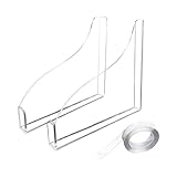 EIRZNGXQ 2 St Wasserspritzschutz, Badezimmer-Eckenschutz, Dusch-Spritzschutz, transparente Badewannen-Wasser-Spla-Guards, Spritzsc