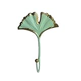 Kleiderständer Wandhaken, Tür, Kleidung, Mantel, Hut, nordischer Stil, Blatt, Wandaufhänger, Küche, Zuhause, Handtuchhaken, Heimdekoration, Badezimmer-Organizer Wandgarderobe (Color : D)