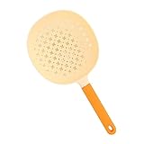 Reheyre Kunststoff Skimmer Löffel mit Griff, Fat Skimmer Löffel, Mesh Skimmer Löffel Schaumlöffel Küchensieb Löffel für Küche Braten Lebensmittel, Pasta, Spaghetti, Nudel, Gemüse Orange