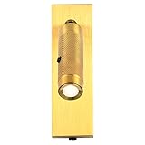 OUSIKA Kreative einfache Lesewandleuchte, verstellbare Wandstrahler for Zuhause, goldene 3-W-LED-Kopfteil-Wandleuchte, Nachtleseleuchte, for Schlafzimmer, Arbeitszimmer, Büro Lampe
