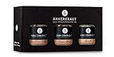 Ankerkraut Geschenkset Dips, Geschenk-Box mit 3 Gewürzen für Dips im Korkenglas, Tzatziki, Patatas Bravas und Sour-Cream & Onion in Gewürzgläser