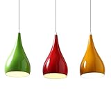 GRFIT Pendelleuchte Hängeleuchte Moderne Single Head Kronleuchter Wohnzimmer Lampe Bar Tisch Lampenschirm Esszimmer Schlafzimmer Kronleuchter Pendellampe Kronleuchter (Color : Schwarz)