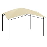 Outdoor Living Gartenpavillon, 4 x 4 x 2,9 m, Creme, 180 g/m
