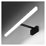 MKYOKO Wandleuchte Badezimmerspiegelschrankleuchte, LED-Spiegelfrontleuchte 220V Einfachheit Aluminiumspiegelleuchte Wandleuchte (Farbe: Warmweiß, Größe: L61CM/8W) (Warmweiß L51CM/6W)