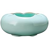 Aschenbecher Keramische Aschenbecher-Aschenbecher for Zigaretten winddichte Aschenbecher-Zigaretten-Butts-Halter for Raucher rauchlose Aschenbecher Aschenbecher für Draussen