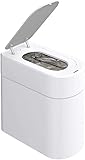 Woodey Smart Trash can 13L Atic Lid Induction Motion Sensor Mülleimer Selbstdichtender Mülleimer (Color : A Size : 36.4x20.1cm) liuguifeng