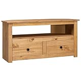 LIGTEX Nice Cool-Corner TV-Schrank 93x49x49 cm Kiefer massiv Panama
