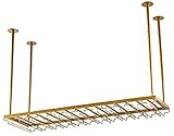 GAJUST Schöne Bar Unit Schwimmende Regale Wein Glas Rackunder Regal Glas Halter Aufhänger Rack Multifunktionale Truhe Schrank Wein Glas Lagerung Organizer/120 * 35Cm/50~100Cm
