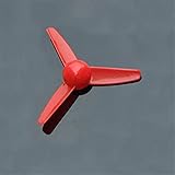 Pangyoo PYouo-DC Motor 1 stück DIY. Modell Windmühle Propeller, 2 mm Loch 6 Farbe, K398 Kunststoff-DREI-Blade-Propeller, DIY. Flugzeugteile