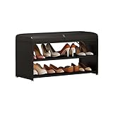 MEFFEE Schuhschränke Schuhwechselhocker,Einstiegsschuhregal,Eisenhocker,Sitzschuhschrank(Farbe:A,Größe:86cm * 32,5cm * 48cm)