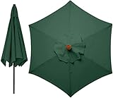 2m ， 2,7 M ， 3M Ersatz Parasol Garden Patio Regenschirm -Stoff -Baldachin, Cantilever Parasol Top Stoffabdeckung, Sonnenschutzstoff, Fit 8 Rippen -Offseting Hängende Regenschirme