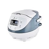 Yum Asia Panda Mini-Reiskocher mit Ninja-Keramikschüssel und Advanced Fuzzy Logic (3,5 Tassen, 0,63 Liter) 4 Reisfunktionen, 4 Multicooker-Funktion, 220–240V