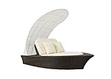 Strandkorbwerk Liegeinsel Schiff AHOI Cubu Croko Gartenlounge Gartenmöbel Sonneninsel Sunlounger