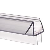 Stück PVC-Gummi-Glastür-Dichtungsstreifen 4 bis 12 mm rahmenlos Badewanne Duschwand Dichtung Lücke Fenster Tür Dichtungsstreifen Wasserstopper-A-10 mm