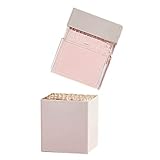 Movetour Aufbewahrungs Box für Make-Up Pinsel Aufbewahrungs Box für Make-Up Pinsel Trocken Regal Kosmetische Aufbewahrung Staubdichte Acryl Make-Up Organisatoren Rosa