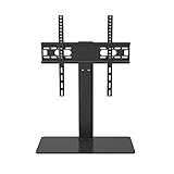 TV-Halterung, robuste LCD-TV-Ständerbasis, universelles stanzfreies 26-55-Zoll-Desktop-Desktop-Universaldisplay, 50 kg zur Stärkung des tragenden TV-Racks