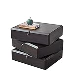 XIAOHUISP Nachttisch Nachttisch Schublade Aufbewahrung Schlafzimmer Kleine Kommode Nachtschrank (Color : B, Size : 50 * 50 * 47cm)