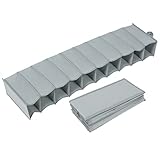 Alipis Schrank-Schuh-Aufbewahrungsregal Zum Aufhängen Taschen-Organizer Dessous-Kleiderbügel Faltbares Schuhregal Hängende Aufbewahrungseinheit Hängender Schrank-Organizer