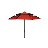 EPANO Tragbare/Wild/Out/Bequem/Mode/Outdoor/Angeln Regenschirm/Regen/Falten/Sonnenschirm/Regenschirm/Teleskop/Bequem/Reisen mit Sand Anker, Strand, Terrasse, Camping (Color