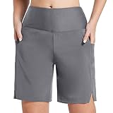 Damen Anzug Shorts Taillierte Badehose mit Kordelzug Badeanzug High Boy Shorts Tasche Badebekleidung Tankinis Set Sport Yoga Shorts Swimbottom mit eingebauten Leggings Herren Tops Party