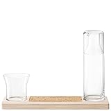 Plateau Duo Set L37,5cm Klar/Esche/Kork