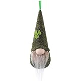 # St. Day Hanging GNOME Ornaments Set Irish Gnomes Handmade Leprechaun Tomet Decorations Spring GNOME Lucky Hanging Ornament