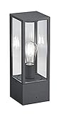 Trio Leuchten Außen Wegeleuchte Garonne 501860142, Aluminium Druckguss Anthrazit, exkl. 1x E27