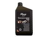Hagerty COPPER, BRASS & BRONZE POLISH 2000ml I Effiziente Bronze Messing Kupfer-Politur für erneuerten Glanz I Polierpaste für Vasen Skulpturen Kupfergeschirr Dekorationsartikel Musikinstrumente usw