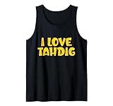 I love Tahdig Persischer Feinschmecker, Iran, lustig, I love TAHDIG Tank Top