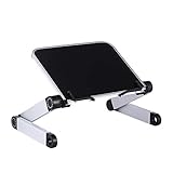 SQINAA Sqinaalaptop Tisch, Faltbare Computer-Schreibtisch, Laptop Stand Tragbare Tisch mit Maus-Brett für Bett-Behälter, Lesen Bracket