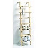 Side by Side - Schuhregal - Schuhleiter - Lady Long - Eschenholz