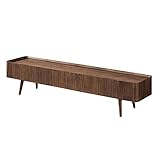 LIMKOO 78,7 Zoll einfacher TV-Schrank, moderner, einfacher Aufbewahrungsschrank, TV-Schrank, Wohnzimmer-Sideboard mit 3 Schubladen