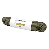 fuxton Gummiseil 5 mm 10 m Olive, elastisch (Expanderseil, Gummiband, Gummischnur, Gummileine, Gummikordel, Planenseil, Spannseil, Seil Plane)