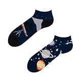 Dedoles lustige bunte Sneakersocken Herren & Damen aus Baumwolle, bequemer Sitz (as3, numeric, numeric_35, numeric_38, regular, regular, Cosmos Low Socks)