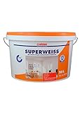 Innenfarbe Superweiss 10 Liter Wilckens hohe Deckkraft Farbe weiss weiß Profi Farben Innenraum