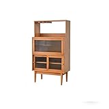 GRFIT Barschrank Sideboard Kleiner Haushalt Retro Sideboard Wine Cabinet Restaurant Schranklagerstange Weinschrank Aufbewahrung von Flaschen